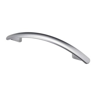 HETTICH Möbelgriff, BA96 mm, Zinkdruckguss, Aluminium-Optik, 137x14x23 mm