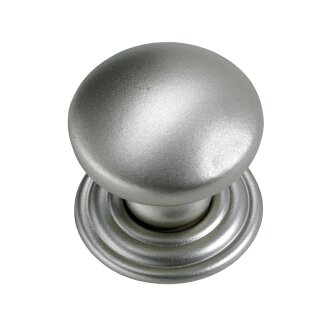 HETTICH Möbelknopf, Zinkdruckguss vernickelt, Ø 22mm