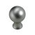 Möbelknopf Zinkdruckguss vernickelt D20mm