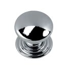 Hettich Möbelknopf, Zinkdruckguss verchromt,...