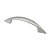 HETTICH Möbelgriff, BA96 mm, Zinkdruckguss, vernickelt, 130 x 15 x 26 mm
