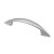 HETTICH Möbelgriff, Zinkdruckguss, Aluminium-Optik, BA 96mm