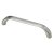 HETTICH Möbelgriff, BA128mm, Zinkdruckguss, Edelstahl-Optik, 142 x 13,5 x 26,5mm
