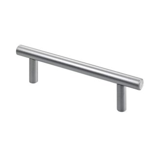 HETTICH Griff, Stahl, Aluminium-Optik, BA 96mm, Ø 10mm