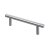 HETTICH Griff, Stahl, Aluminium-Optik, BA 96mm, Ø 10mm