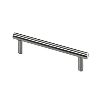 HETTICH Griff, Stahl, Edelstahl-Optik, BA 96mm, Ø 10mm