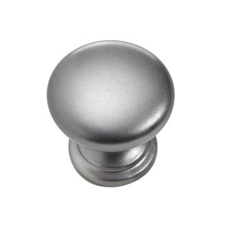 Möbelknopf Kunststoff grau 25mm