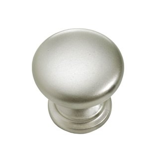 Möbelknopf Kunststoff silberfarben 25mm
