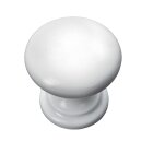 Möbelknopf Kunststoff weiß Ø 25mm