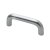 HETTICH Möbelgriff, BA64 mm, Kunststoff, Aluminium-Optik, 10 x 73 x 28 mm