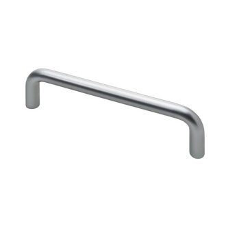 HETTICH Möbelgriff, BA 128 mm, Ø 10 x 138 x 34,5 mm, Kunststoff, Aluminium Optik
