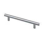 HETTICH Griff Kunststoff Aluminium-Optik BA128mm