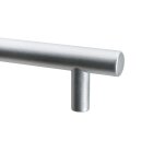 HETTICH Möbelgriff, BA128 mm, Kunststoff, Aluminium-Optik, 12 x 170 x 30 mm