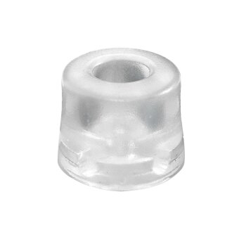 Hettich Türstopper zum Anschrauben, Ø 30 x 25 mm, Kunststoff, transparent