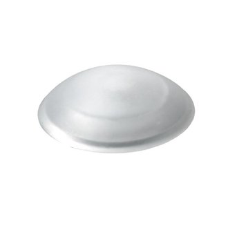 Wandpuffer zum Anschrauben oder Ankleben, Ø 40 x 11 mm, transparent 
