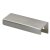 HETTICH Möbelgriff, 80 x 12,5 x 35mm, BA 60mm, Aluminium, Edelstahl-Optik