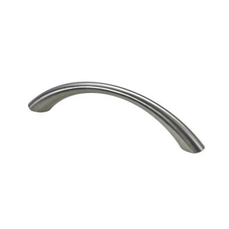 HETTICH Möbelgriff, BA 96 mm, 112,5 x 10 x 26,5 mm, Zinkdruckguss, Edelstahl Optik