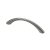 HETTICH Möbelgriff, BA 96 mm, 112,5 x 10 x 26,5 mm, Zinkdruckguss, Edelstahl Optik