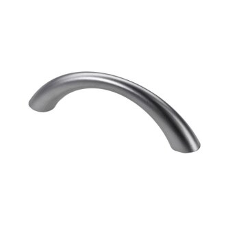 HETTICH Möbelgriff, BA64 mm, Zinkdruckguss, Aluminium-Optik, 79 x 10 x 23 mm