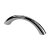 HETTICH Möbelgriff, BA64 mm, Zinkdruckguss, verchromt, 79 x 10 x 23 mm
