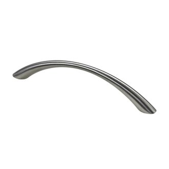 Griff Zinkdruckguss Edelstahl-Optik BA128mm
