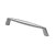 Hettich Griff Zinkdruckguss Aluminium-Optik BA128mm