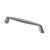 HETTICH Möbelgriff, BA128 mm, Zinkdruckguss, Edelstahl-Optik, 148 x 11 x 28 mm