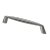 HETTICH Möbelgriff, BA128mm, Zinkdruckguss, Edelstahl-Optik, 148 x 11 x 28mm
