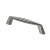 HETTICH Möbelgriff, BA96 mm, Zinkdruckguss, Edelstahl-Optik, 116 x 11 x 28 mm