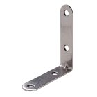 HETTICH Stuhlwinkel, 15 x 60 x 60 x 1,5 mm, Edelstahl matt