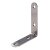 HETTICH Stuhlwinkel, 15 x 60 x 60 x 1,5 mm, Edelstahl matt