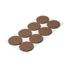 HETTICH Filzgleiter-Set, Ø 55mm, braun, 8 Stück