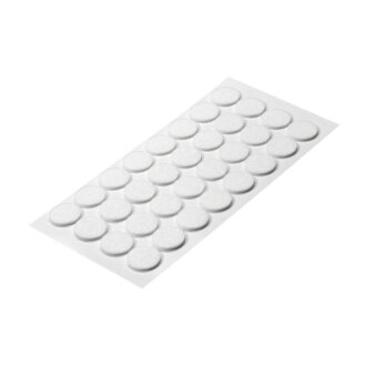 HETTICH Filzgleiter-Set, Ø 24mm, weiß, 32 Stück