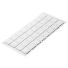 HETTICH Filzgleiter-Set, 25 x 25 mm, weiß, 32 Stück