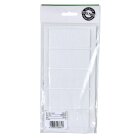 Filzzuschnitt 40 x 90mm, weiß, 5 Stück