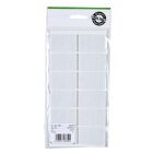 HETTICH Filzgleiter, selbstklebend, 55 x 35 x 2 mm, synthetischer Filz, weiß, 12 Stück
