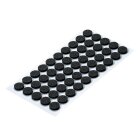 HETTICH EVA Pad-Set, Ø 10 x 2 mm, schwarz, 50...