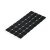 HETTICH Filzgleiter Pad-Set, 25 x 25mm, schwarz, 32 Stück
