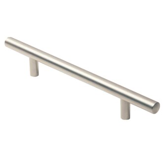 HETTICH Möbelgriff, BA320 mm, Edelstahl-Optik, 10x320x35 mm