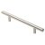 Hettich Möbelgriff inkl. Befestigungschraube, Edelstahl-Optik, BA 320 mm