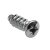 HETTICH Euroschraube Pan-Head, 6,3 x 16mm, 20 Stück