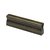 Knopf Aluminium vermessingt brüniert LA64mm