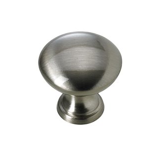 Knopf Aluminium Edelstahl-Optik D30mm