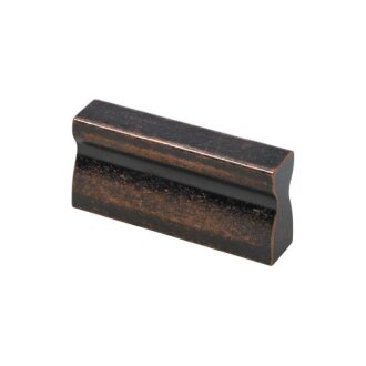 HETTICH Möbelgriff, BA32 mm, Aluminum, Kupfer-Optik, brüniert, 10 x 46 x 23 mm