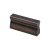 HETTICH Möbelgriff, BA32 mm, Aluminum, Kupfer-Optik, brüniert, 10 x 46 x 23 mm