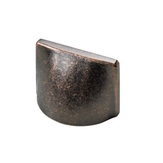 Hettich Möbelgriff, BA 32mm, 60 x 40 x 26 mm, Aluminium, brüniert, Kupfer-Optik