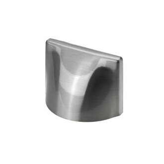 HETTICH Möbelgriff, BA32 mm, Aluminium, Edelstahl-Optik, 60x26x40 mm