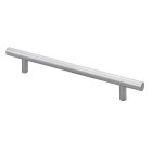 HETTICH Möbelgriff, Stahl, Aluminium-Optik, BA 160