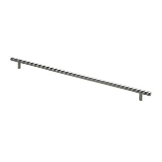 HETTICH Möbelgriff, BA 416mm, Stahl/Edelstahl-Optik, 477x32 mm