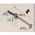 Verbindungsschraube M6 x 100mm mit Kloben 4 Stück